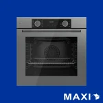 Maxi Electric Built-in Oven 60CM (QX9GR) Grey