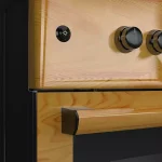 Maxi Gas Cooker 60x60 CM (3+1) Burners IGL Wood - Image 4